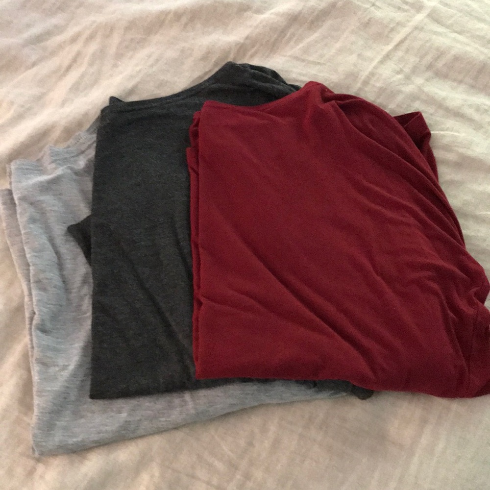 Bundle of 3 piko tops